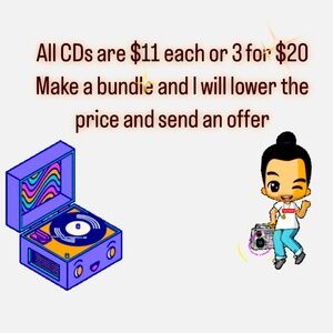 CD Bundle deal 3 for $20